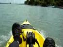 Worlds fastest pedal powered kayak