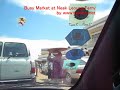Cambodia Holidays: Busy Market at Neak Leoung Ferry Port