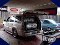 30,000 watt Caddy Escalade "the hoopty" 8 18's shredding
