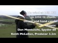 Moulded glider hand catching