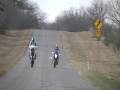 2009-04-22 | cody mills streetbike video ~> two suzuki motorcycle ried a wheelie next to each other ... me and corry side wheelie ... (0:14)