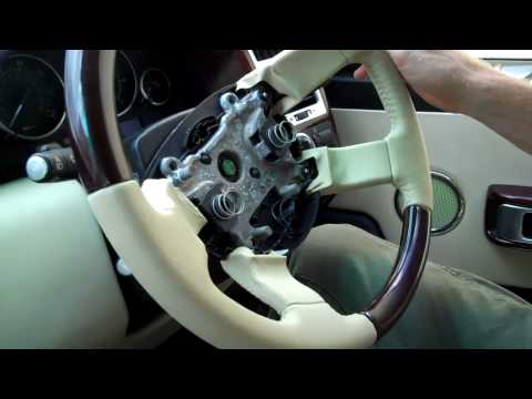 How To Change Steering wheel on Range Rover L322  ( guidance