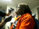Artesia gets her tongue pierced Artesia gets her tongue pierced