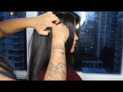 how to dye virgin hair weave