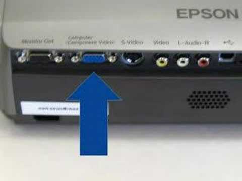 how to connect laptop to projector with s'video