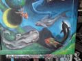 acryl on wood plus frame by klaas...