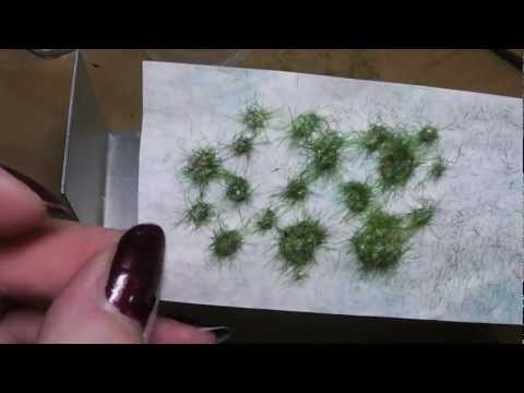 How to make grass tufts