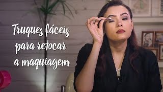 Beleza Express - Truques fáceis para retocar a maquiagem durante o dia