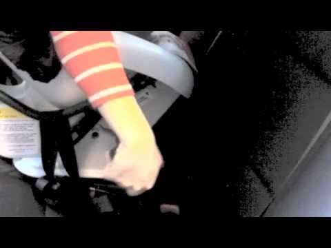 how to flip a seat belt buckle