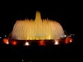 Montjuic magic fountains at Barcelona Montjuic magic fountains at Barcelona