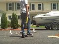 Smashing a Guitar