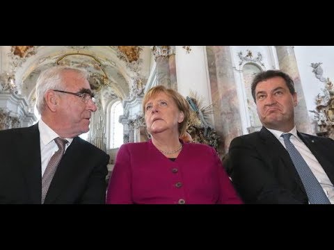 Bayern: Merkel und Söder sprechen über die Zukunft vo ...