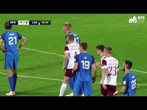 RFS Riga 2-2 FC Linfield Belfast