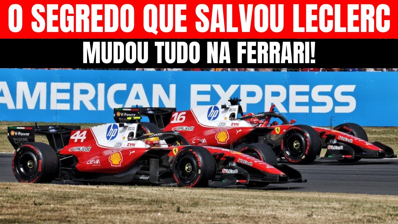 GP DA INGLETERRA: A Verdade Sobre a Vitória de Charles Leclerc. E como Hamilton ajudou isso.