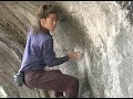 Lyn Hill climbs Midnight Lightning
