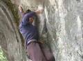 Lyn Hill climbs Midnight Lightning