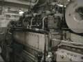 Engine room tour in a cargoship