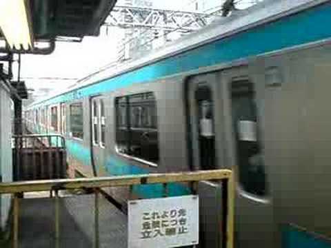 京浜東北線209系500番代入線