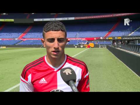 Bilal Başaçikoğlu na zijn presentatie in De Kuip