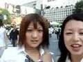 現役女子高生?!スクランブル交差点で