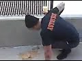 this is baun puking after attempting to eat 10 double cheeseburgers
