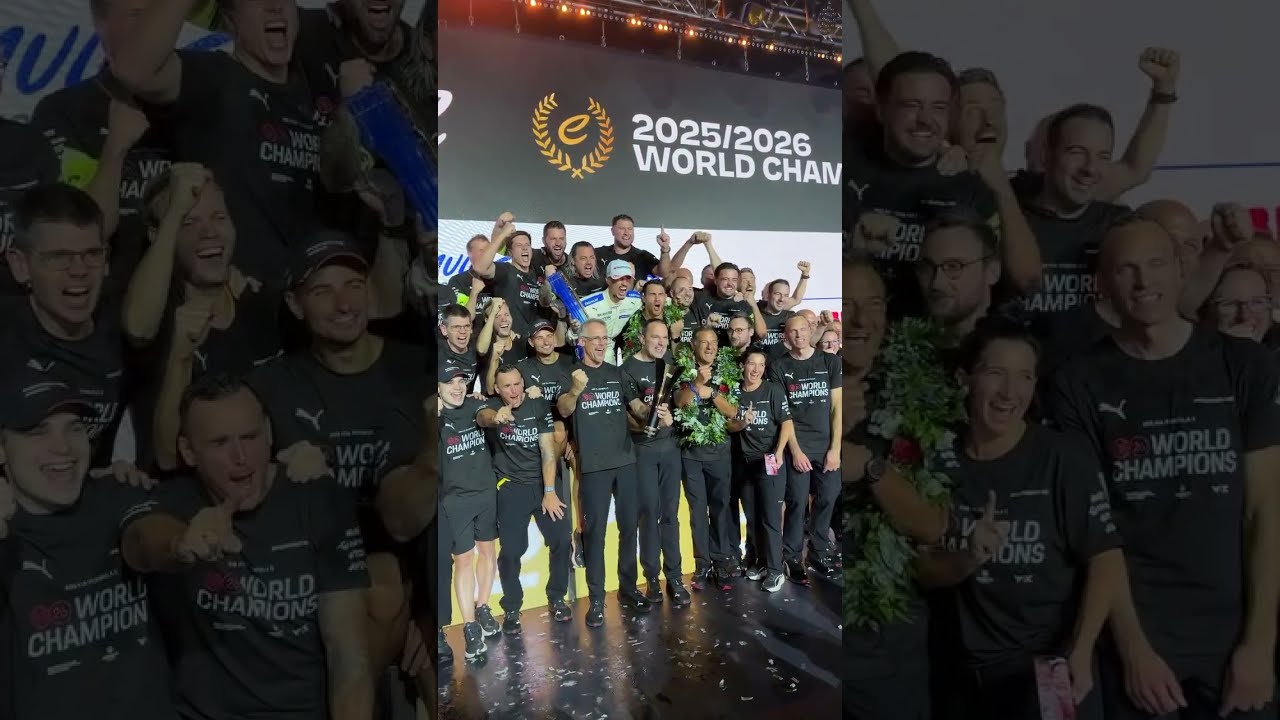 POV: You've just won the drivers' Championship!