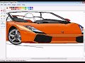 How to draw a car in MS paint
