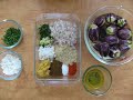Indian Microwave Cooking- Stuffed Brinjal-Bharli Vangi Indian Microwave Cooking- Stuffed Brinjal-Bharli Vangi