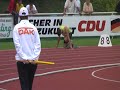 200m Vorlauf U20 DJM 2009 in Rhede mit Philipp Lorber