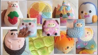 MY JUMBO SQUISHY COLLECTION!! IBLOOM, PAT PAT ZOO, PUNI MARU!!!