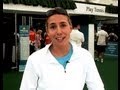 Marina Erakovic Visits Kids Zone at Wimbledon 2012