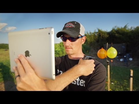 Splitting Bullets: World's Most Difficult Trick Shot... Twice in A Row!