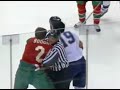 Derek Boogaard vs. D.J. King 11/01/07 Derek Boogaard vs. D.J. King 11/01/07