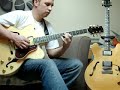 solo jazz guitar redition of autumn leave..