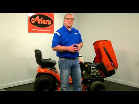 how to change belt on ariens lawn mower