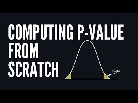 Computing P-Value by Hand