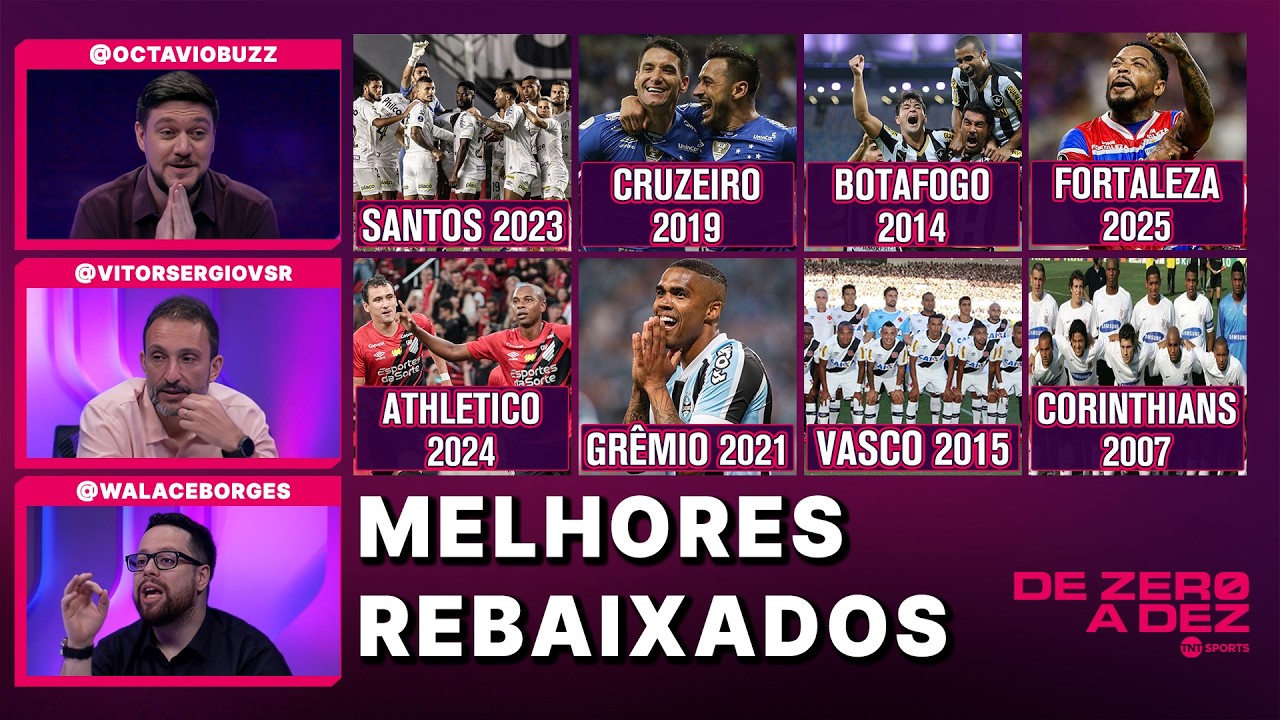 Qual Foi O Melhor Time A Ser Rebaixado No Brasileirão De Pontos Corridos? | De Zero A Dez