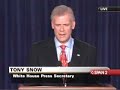 Tony Snow Explains Commutation