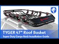 video thumbnail: Super Duty Roof Mounted Basket with Removable Extension Kit | L68
