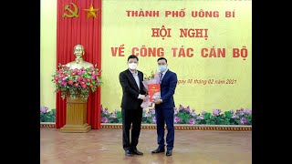 Uông Bí: Công bố các quyết định về công tác cán bộ
