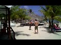 Richard Witschge en Aron Winter in training op Curaçao