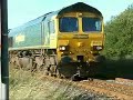 66605 passes Brotton with 6F26 26th June 2007