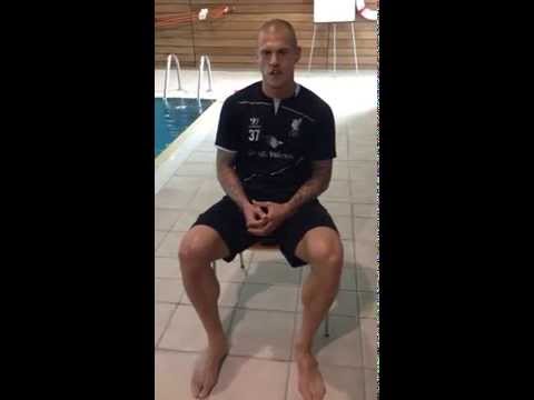 Martin Skrtel takes the ice bucket challenge