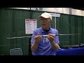 W3FF, Budd Drummond, shows us a prototype VHF 2 and 6 meter Yagi Antenna he has been working on. HAMCOM 2010.