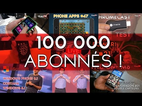 01netTV - 100 000 abonnés !
