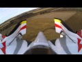 Stryker F-27Q on 3S with dual rudder setup to effect air brakes-spoilers.