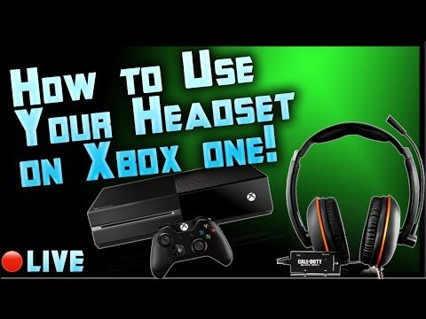how to get xbox one headset to work