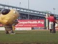 Zooperstars at Riversharks Game