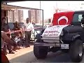 Kırık cam'da jeep çekme