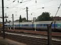 PASSAGE D'UN TGV EN GARE DE SOMAIN